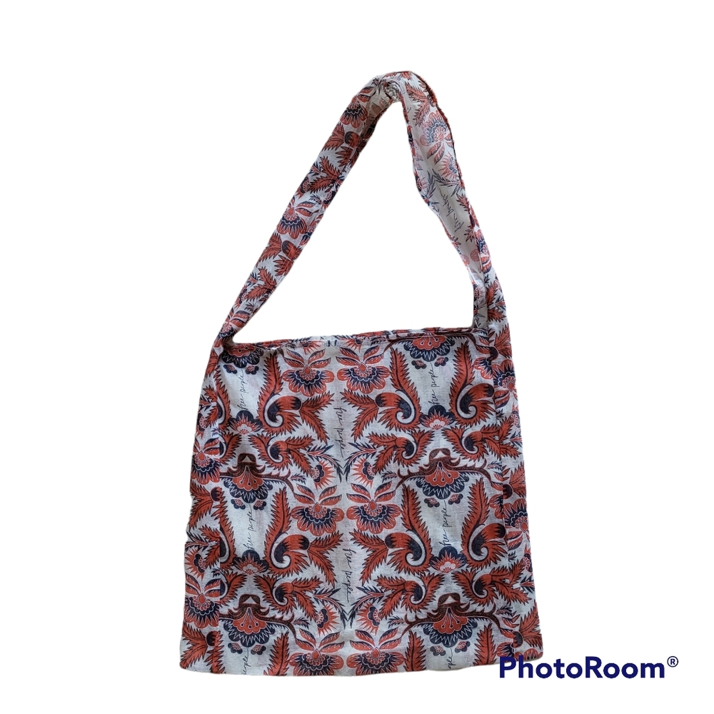 Free People Paisley Tote Reusable Bag